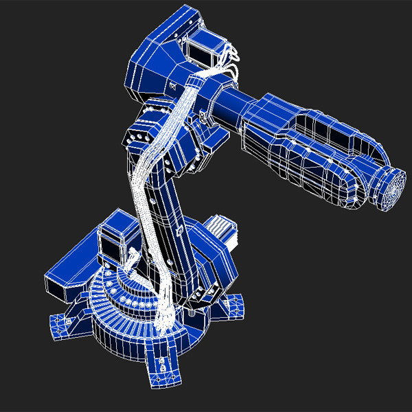 maya industrial robot - Industrial Robot by QLEE