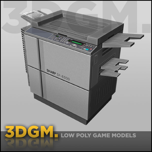 copier 3dgm 3d model - copier 3DGM by 3D Game Models