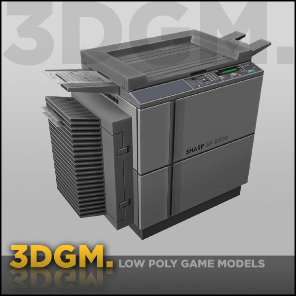 copier 3dgm 3d model - copier 3DGM by 3D Game Models