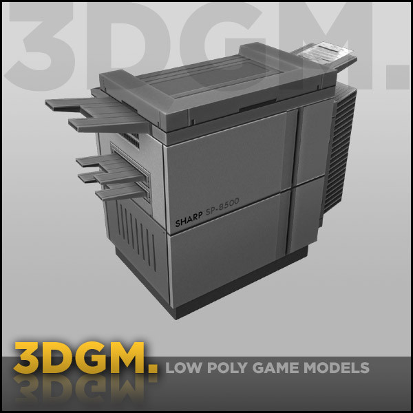 copier 3dgm 3d model - copier 3DGM by 3D Game Models