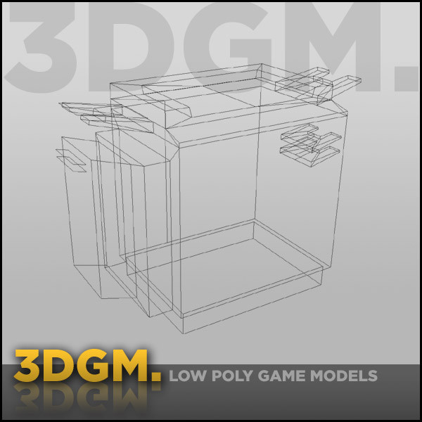 copier 3dgm 3d model - copier 3DGM by 3D Game Models