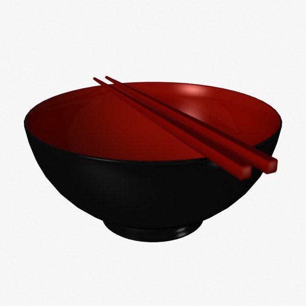 3d miso bowl model - Miso Bowl by mostlysquare