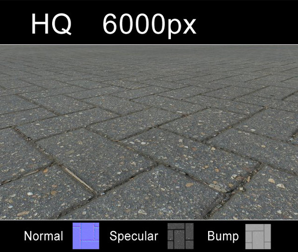 Pavers Pack 001 - Hi Res Set
