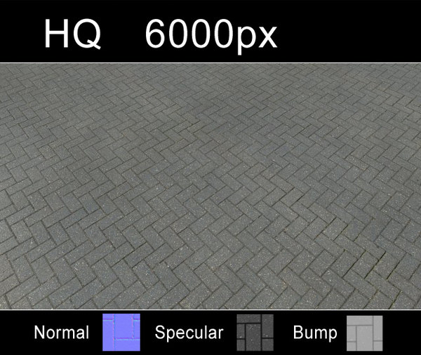 Pavers Pack 001 - Hi Res Set