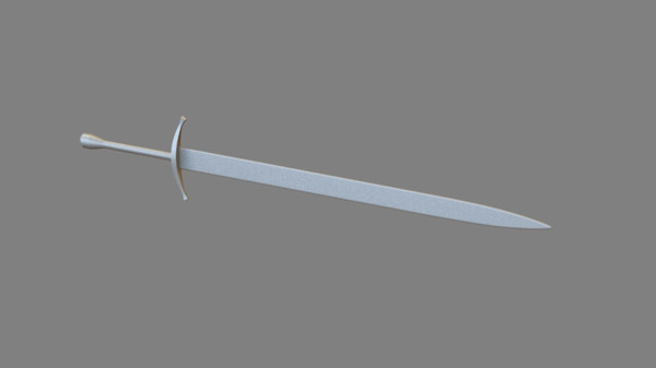3d model falchion - Falchion by dentonvanzan