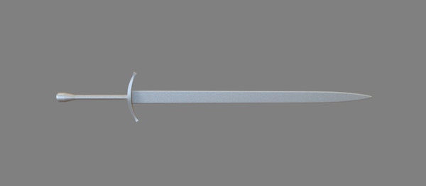 3d model falchion - Falchion by dentonvanzan