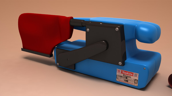 3d model of grinding machine - Grinding machine by emkei