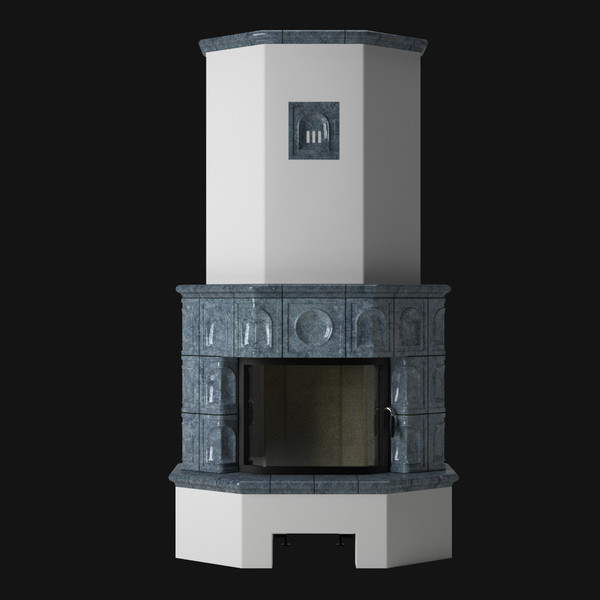 fireplace rustical max - Rustical Fireplace by arch.3d