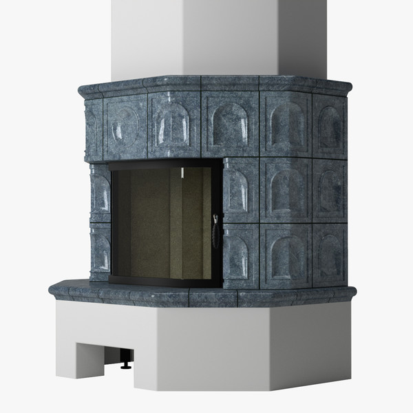 fireplace rustical max - Rustical Fireplace by arch.3d