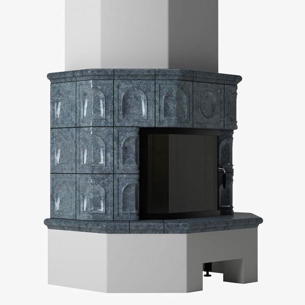 fireplace rustical max - Rustical Fireplace by arch.3d