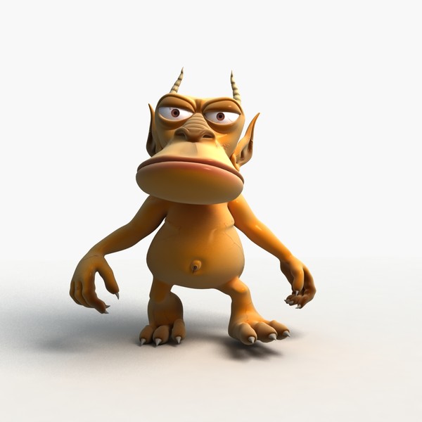 rigged animation walk max - Virus by sami_alkac