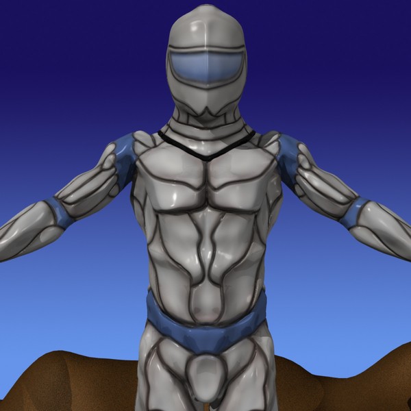 free spaceman space 3d model - Spaceman by windowmaker