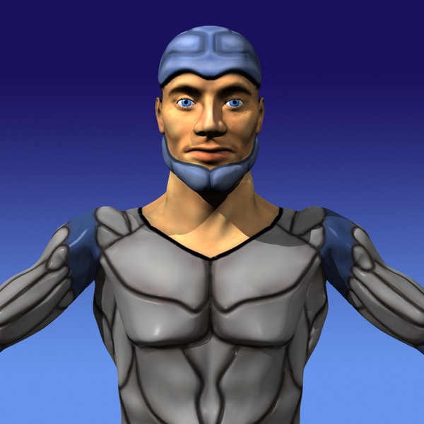 free spaceman space 3d model - Spaceman by windowmaker