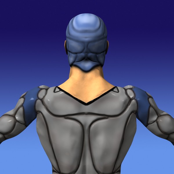 free spaceman space 3d model - Spaceman by windowmaker