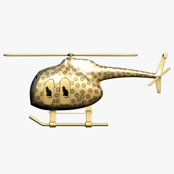 3ds max toy helicopter v6 - Toy Helicopter V6 by gin3d
