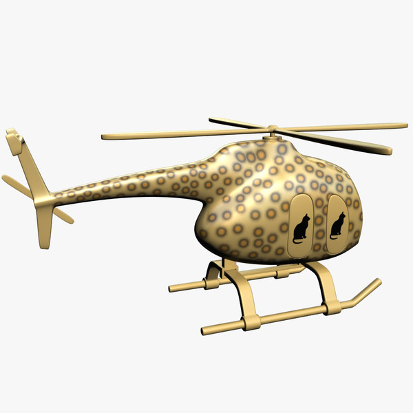 3ds max toy helicopter v6 - Toy Helicopter V6 by gin3d
