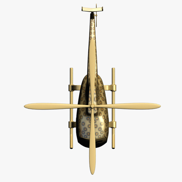 3ds max toy helicopter v6 - Toy Helicopter V6 by gin3d