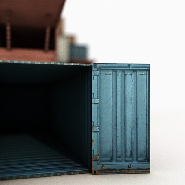 containers terminal 3d c4d - Container Collections by NesAn Studio