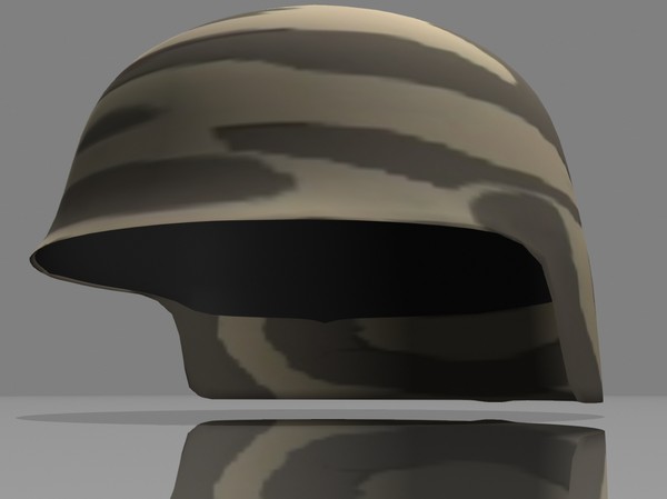 3d pasgt helmet model - PASGT by jhthomas512