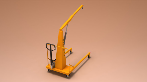hand-operatived crane max - Hand-operatived crane by emkei
