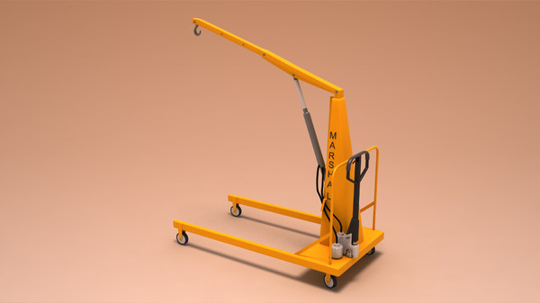 hand-operatived crane max - Hand-operatived crane by emkei