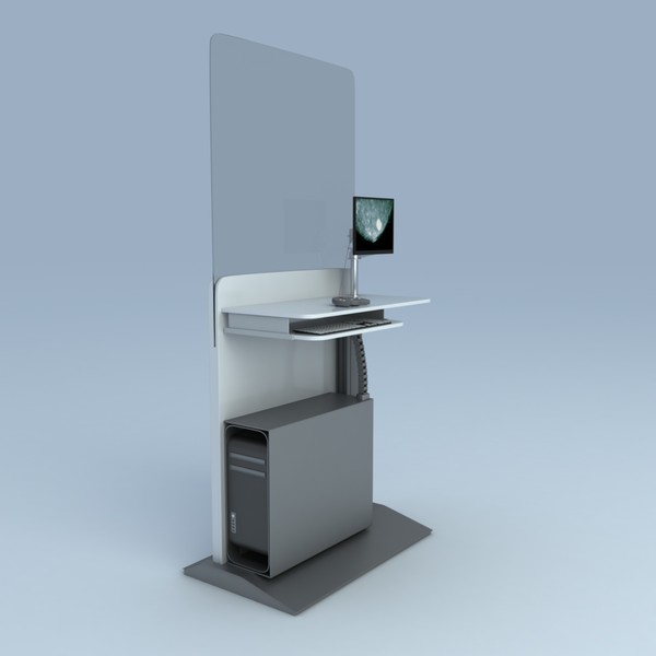 mammography examination room 3d model - Mammography Examination Room by platinum3dmodels