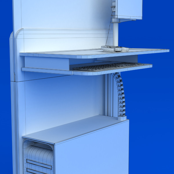 mammography examination room 3d model - Mammography Examination Room by platinum3dmodels