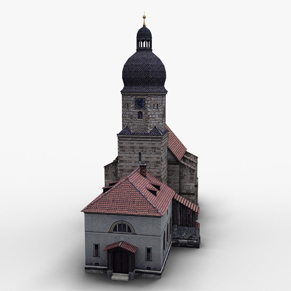 obj church chapel - Church 3 by bemola