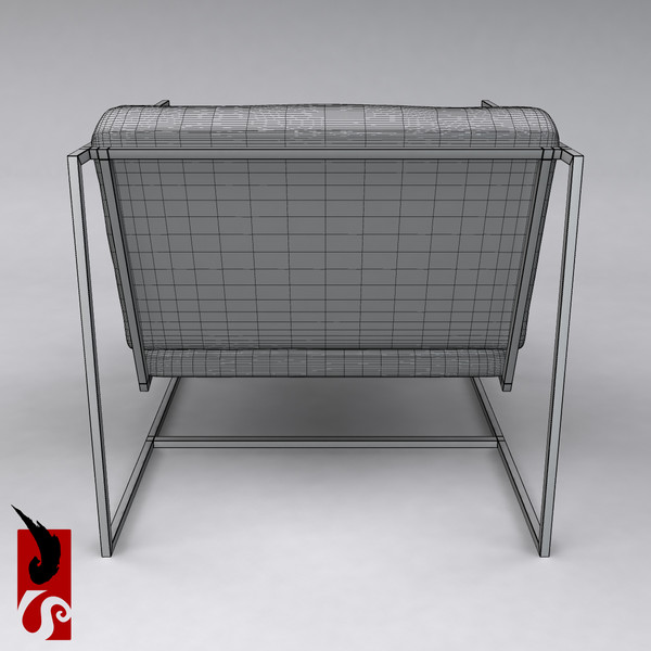 3d sofa chair 001 model - Sofa Chair 001 by IllumeStudio