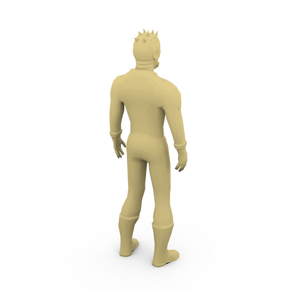 maya character evil - Evil Character Lowpoly by janculits