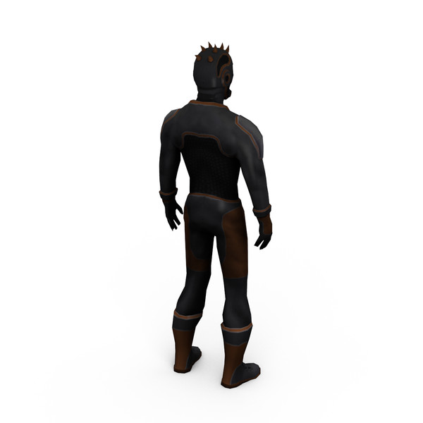 maya character evil - Evil Character Lowpoly by janculits