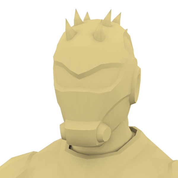 maya character evil - Evil Character Lowpoly by janculits