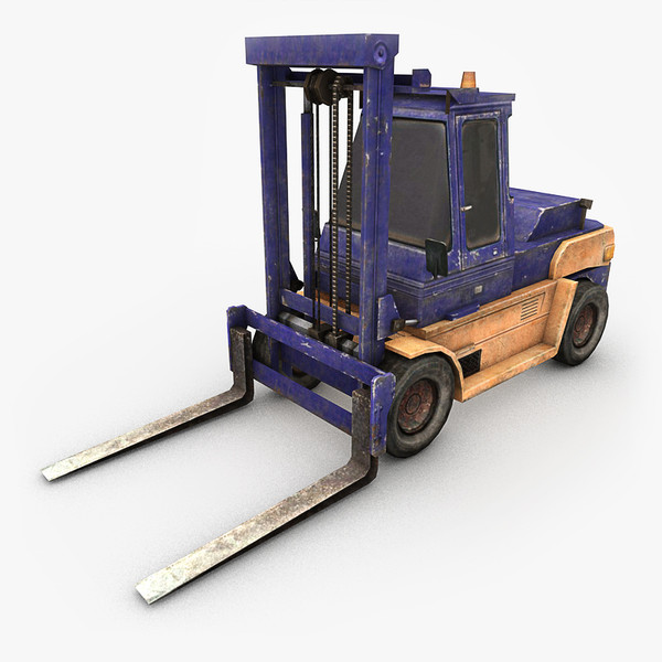 maya forklift lift - Forklift by NesAn Studio