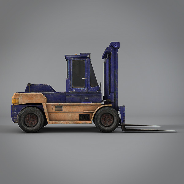 maya forklift lift - Forklift by NesAn Studio