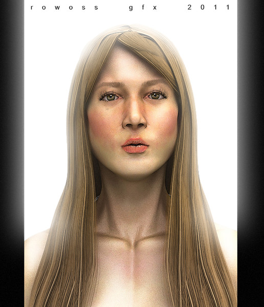3d model julia rigged expressions - Julia by alfa tri delta 