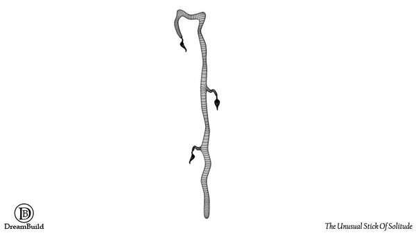 3d model unusual stick solitude - The Unusual Stick Of Solitude by DreamBuild