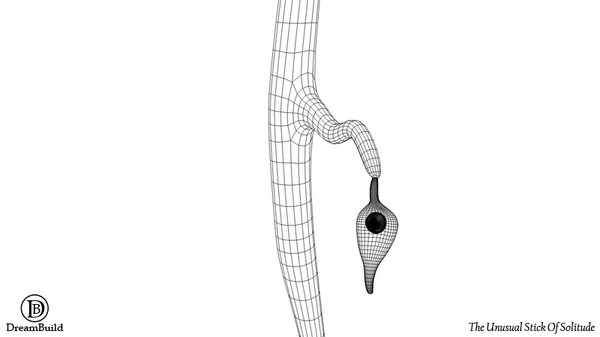 3d model unusual stick solitude - The Unusual Stick Of Solitude by DreamBuild