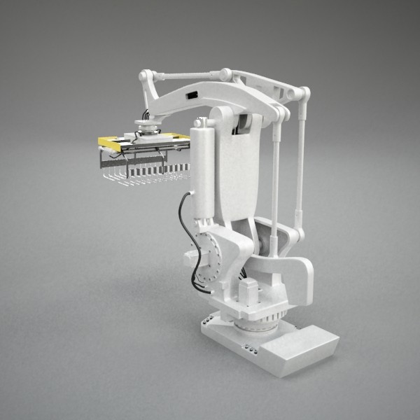 3d model industrial robot - Palletizer Robot by QLEE