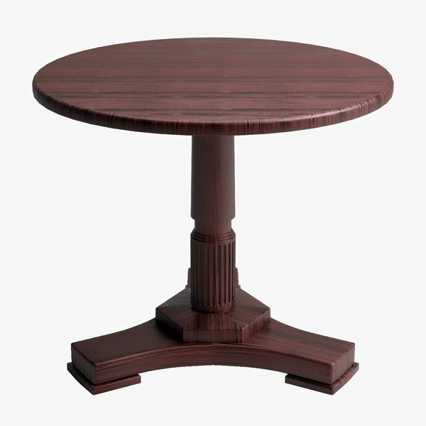 classical table 3d max - Classical Round Table by arch.3d
