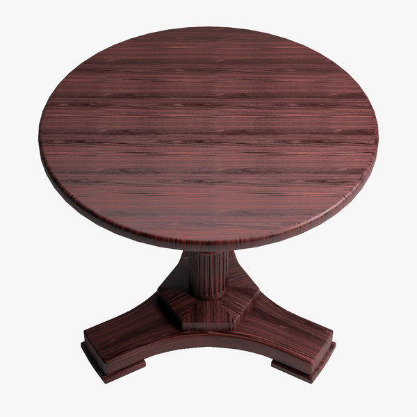 classical table 3d max - Classical Round Table by arch.3d
