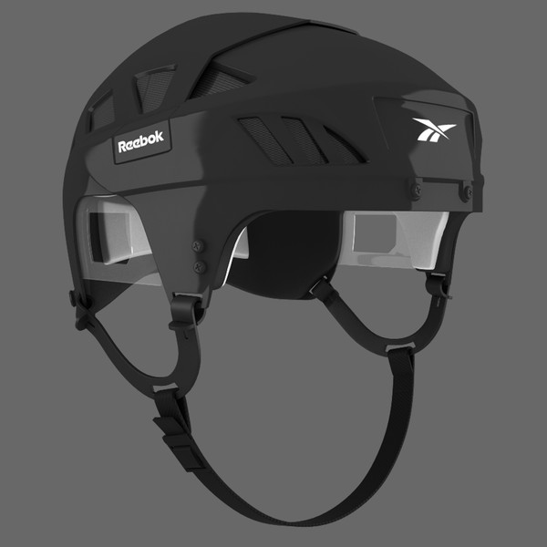 ice hockey helmet standard 3d 3ds - Ice Hockey Helmet - Standard by Tornado Studio