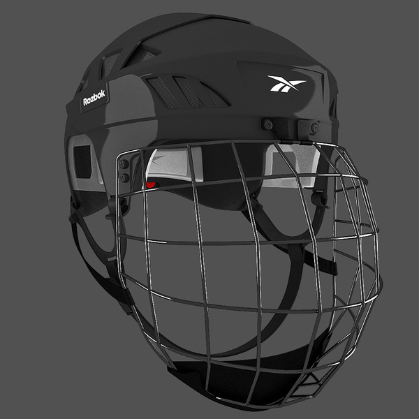 ice hockey helmet - max - Ice Hockey Helmet - Goal Keeper by Tornado Studio