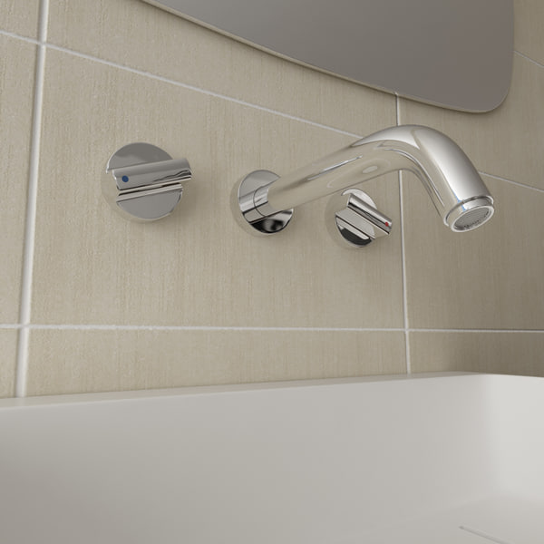 3ds max contemporary bathroom set - Bathroom Set 02 by Robkius