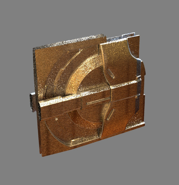 3d model bank vault - Bank Vault by dentonvanzan
