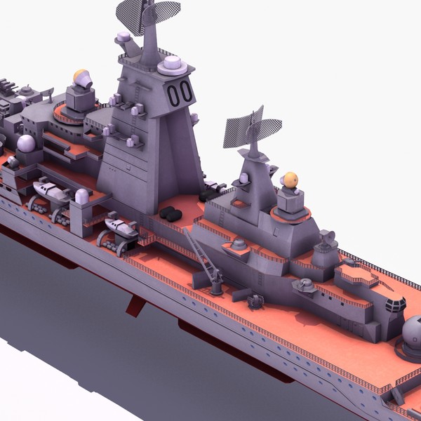 ships russian navy kuznetsov 3d obj - Russian Navy Set01... by ES3DStudios