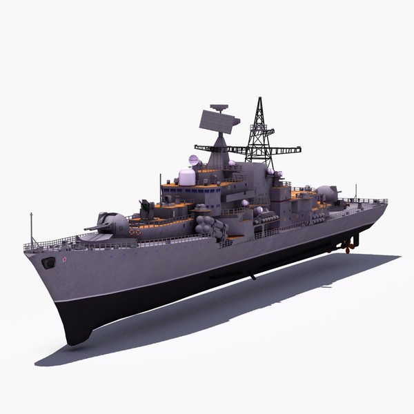 ships russian navy kuznetsov 3d obj - Russian Navy Set01... by ES3DStudios