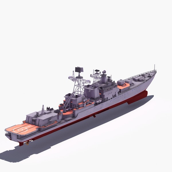 ships russian navy kuznetsov 3d obj - Russian Navy Set01... by ES3DStudios