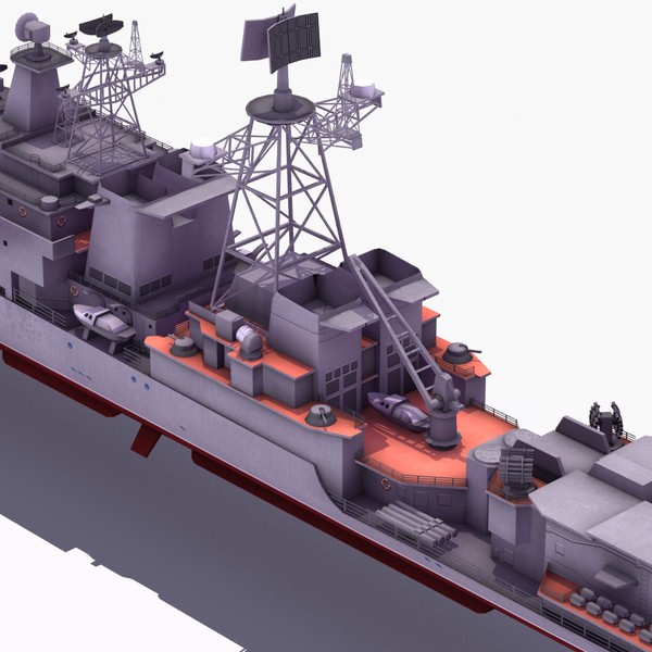 ships russian navy kuznetsov 3d obj - Russian Navy Set01... by ES3DStudios