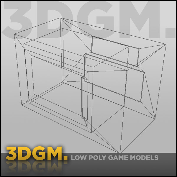 microwave real time 3d obj - microwave 3DGM by 3D Game Models