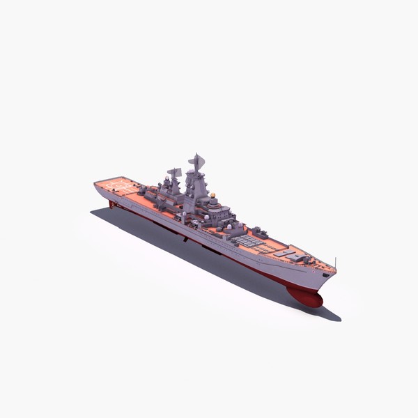 ships russian navy kuznetsov 3d obj - Russian Navy Set01... by ES3DStudios